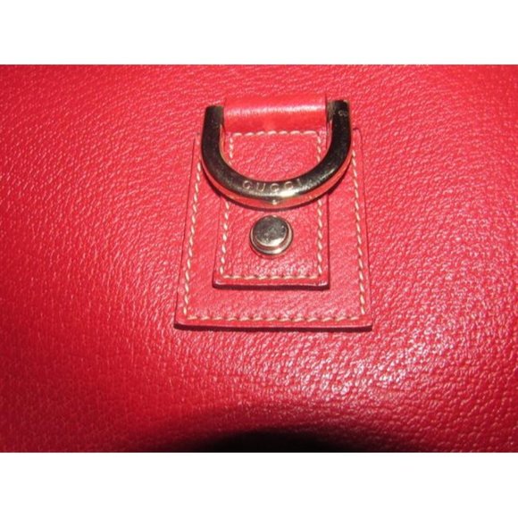 Gucci Abbey D-Ring Newer True Red Leather Hobo Bag - Picture 3 of 9
